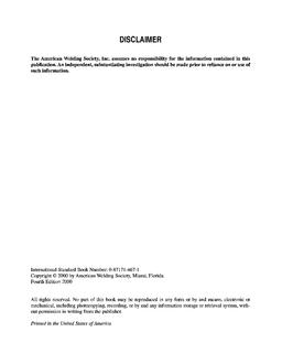 AWS WIT-T DISCLAIMER